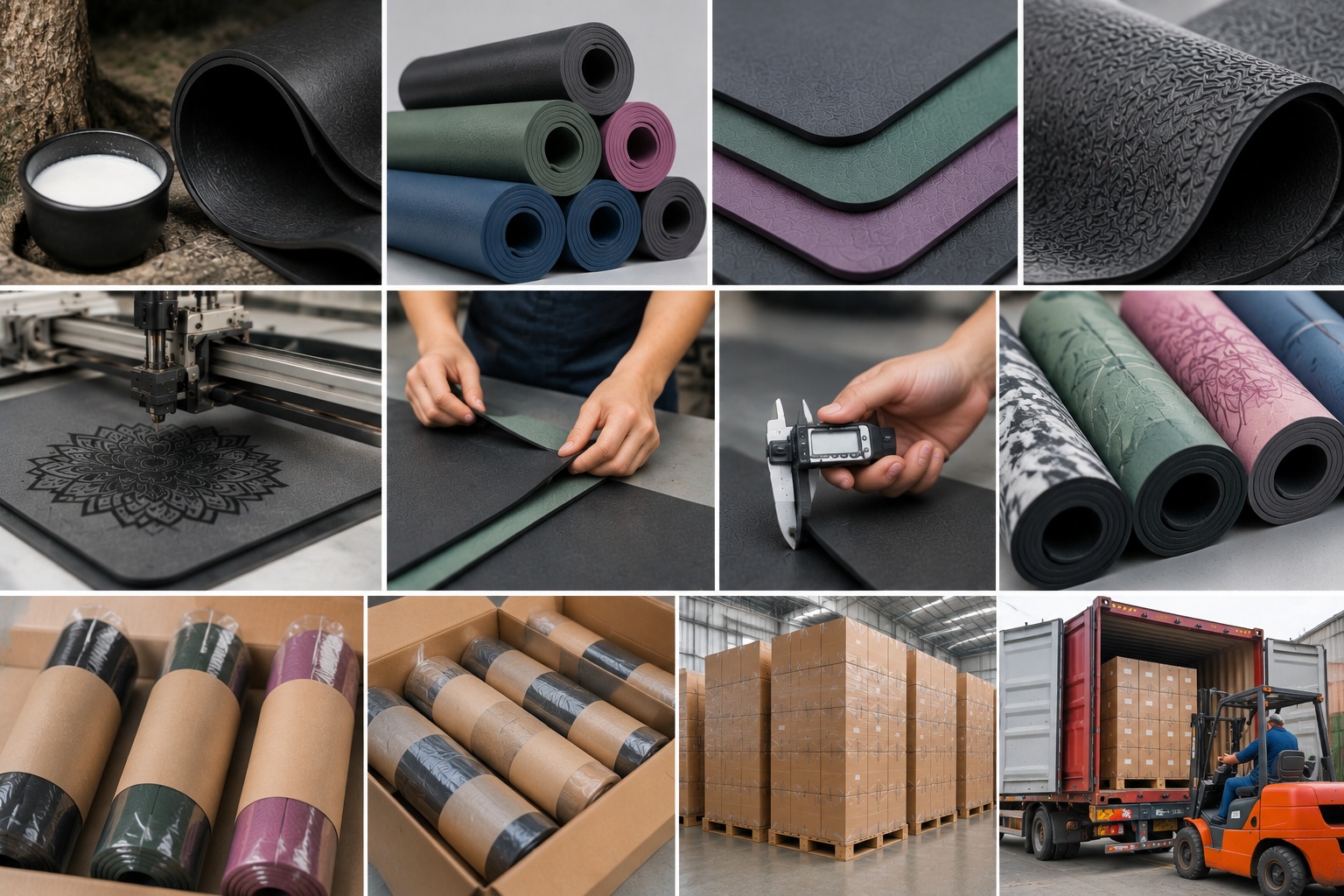 Rubber Yoga Mat