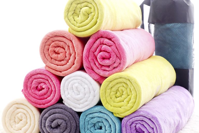 Beach towel printed anti slip yoga towel (3)