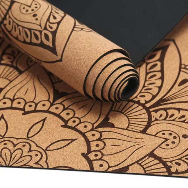 ECO Oval Cork Yoga Mat (3) ECO Oval Cork Yoga Mat (3)