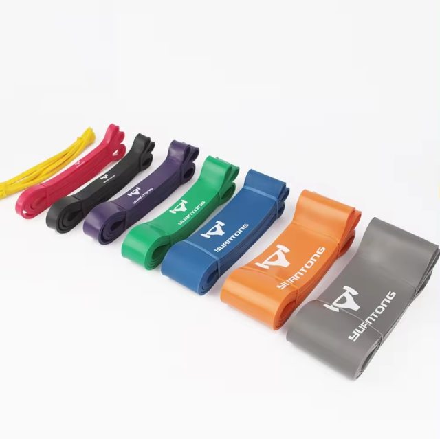 Exercise professional latex resistance band set (4)