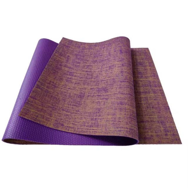 Fiber anti slip hot yoga towel mat (2)