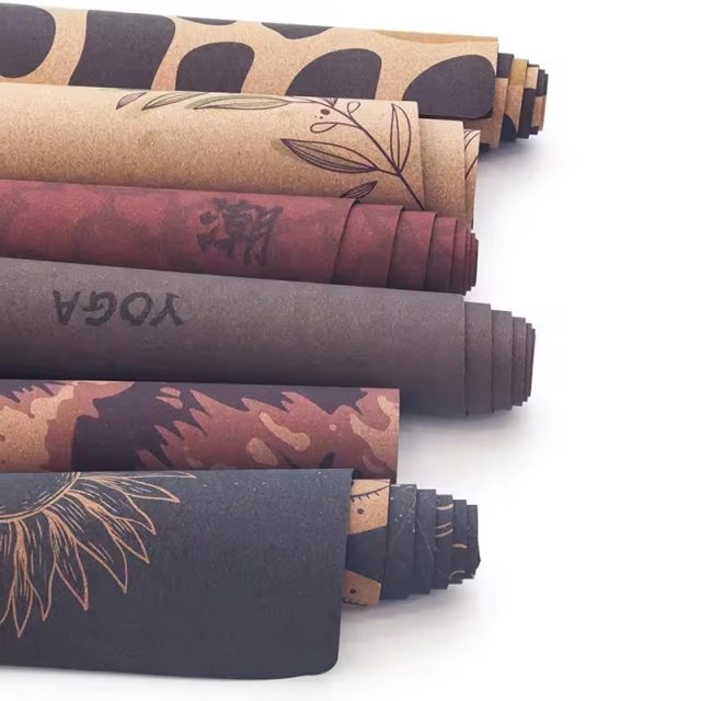 Foldable custom travel yoga mat TPE (2)