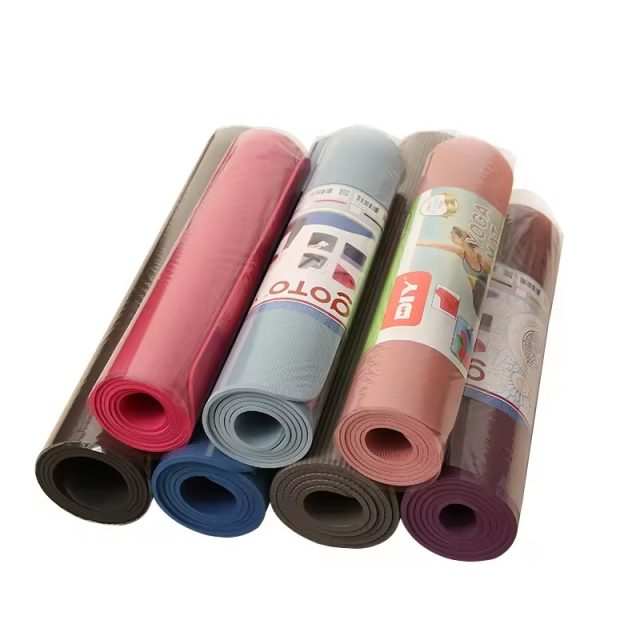 Folding TPE yoga mat (2)