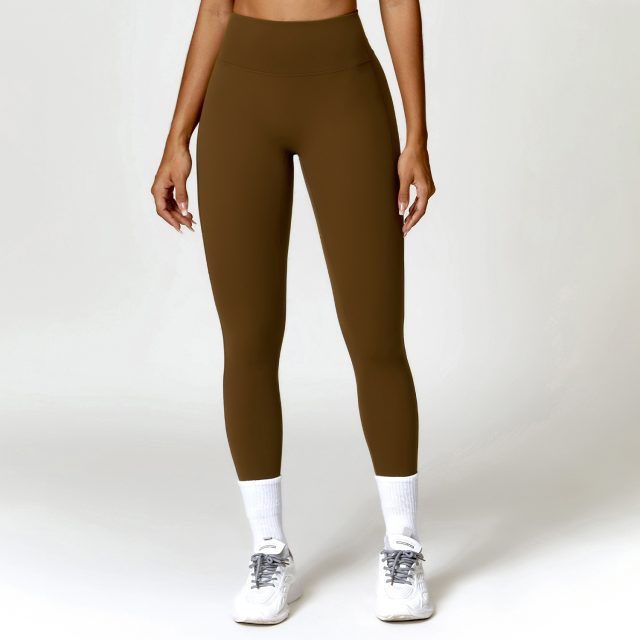 High waisted leggings yoga set (1)