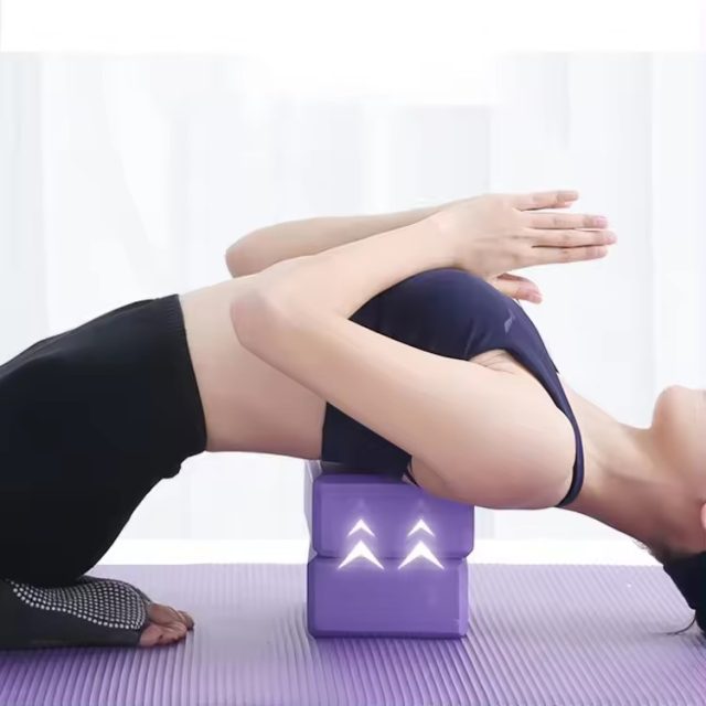 Logo Ecological Yoga Block Pilates Brick (1)