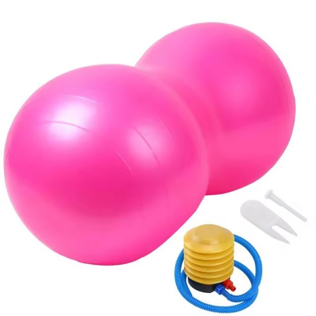 Logo anti burst fitness yoga ball (1)