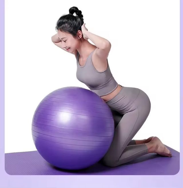 Pilates Gymnastics Ball Balance Training (2)