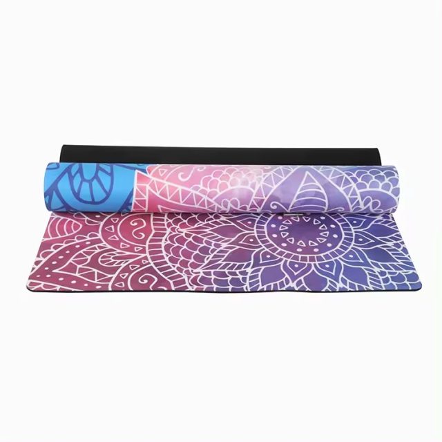 Pilates suede yoga mat (2)