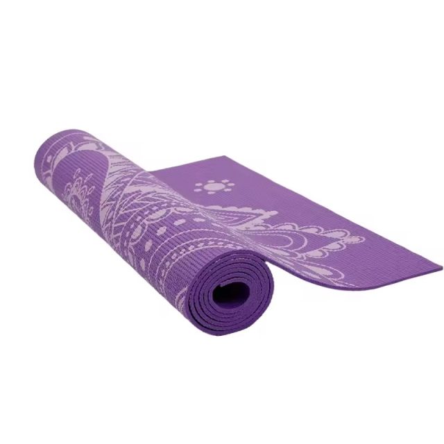 Printed fitness yoga mat (2)