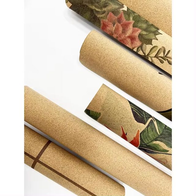 Tree Cork Pilates Yoga Mat (2) Tree Cork Pilates Yoga Mat (2)