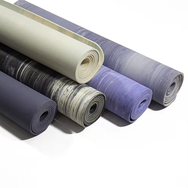 Wholesale Yoga Mat Manufacturer Custom Logo Color Kid Women Travel Natural Rubber Yoga Mat (2)