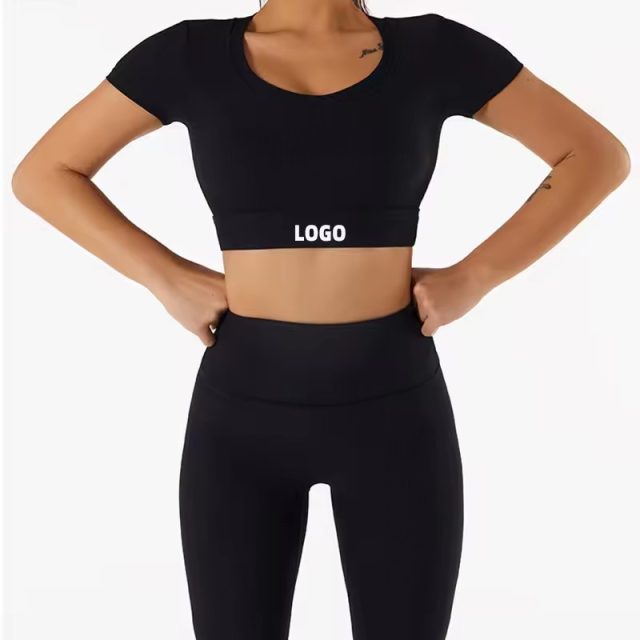 Women's fitness yoga suit (2)
