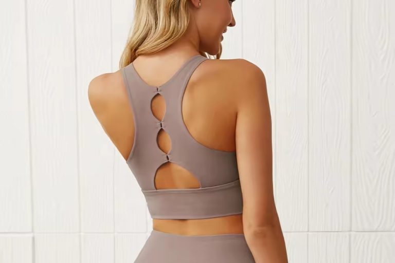 Women's soft sportswear yoga shirt (6)