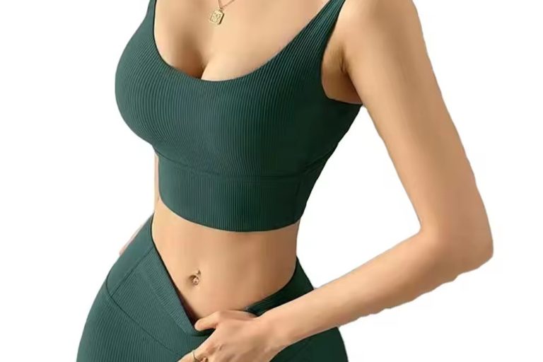 Women's sportswear yoga suit set (4)