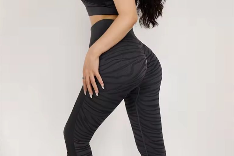 Yoga suit elastic quick drying running top (5)