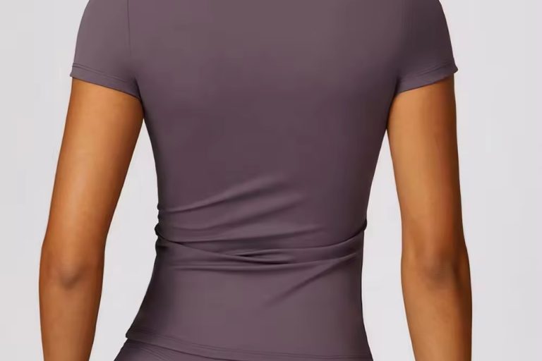 Yoga suit outdoor running back sports bra (3)