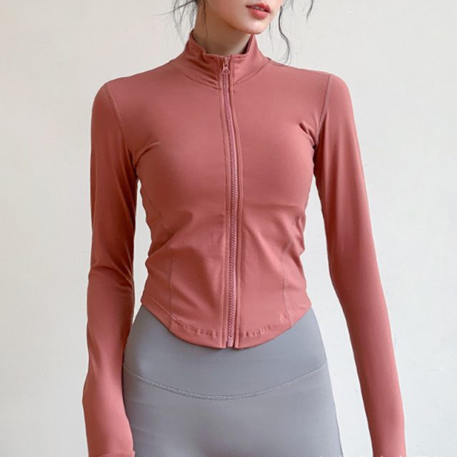 Yoga suit outdoor running back sports bra (6)